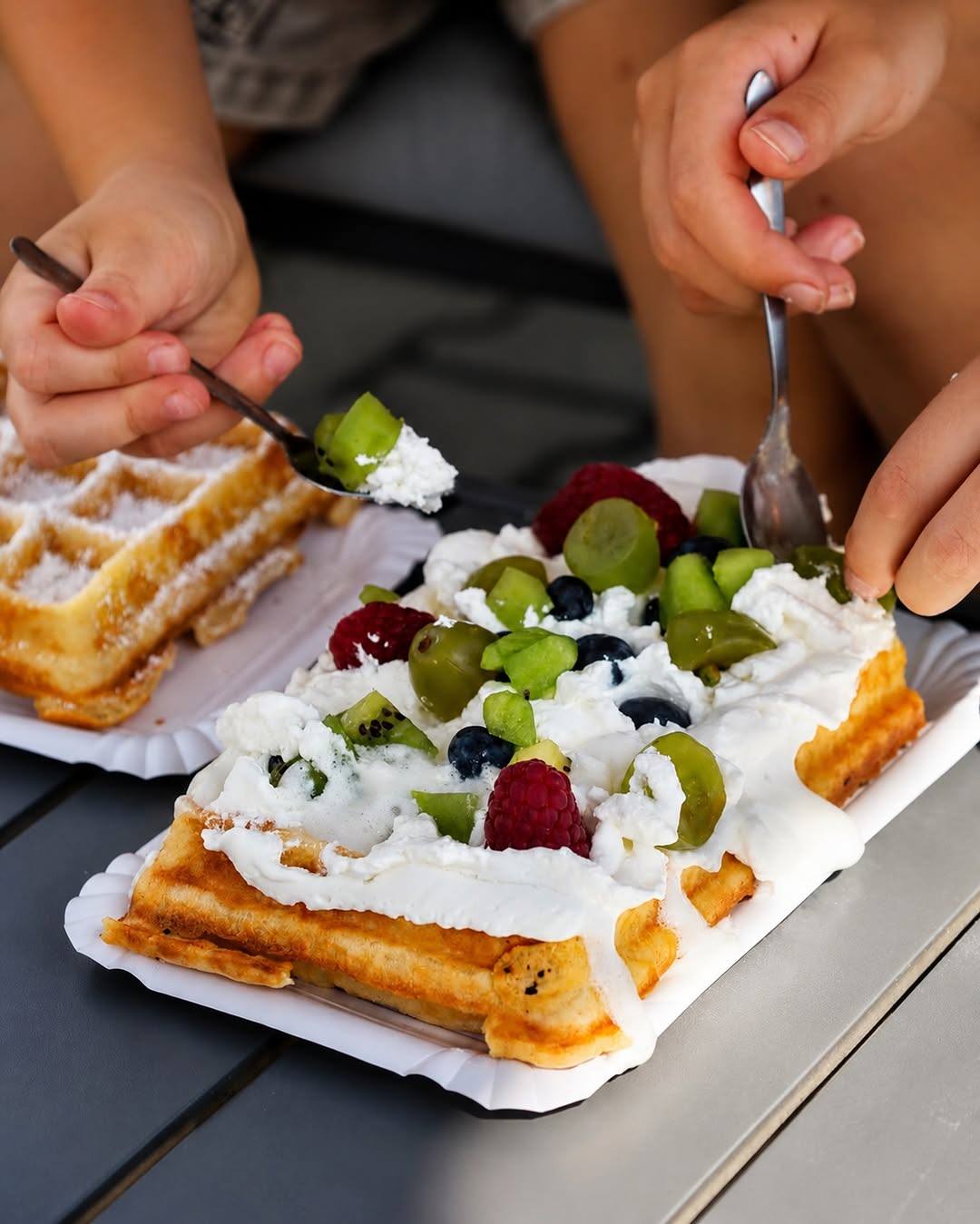 Gofry nad wodą