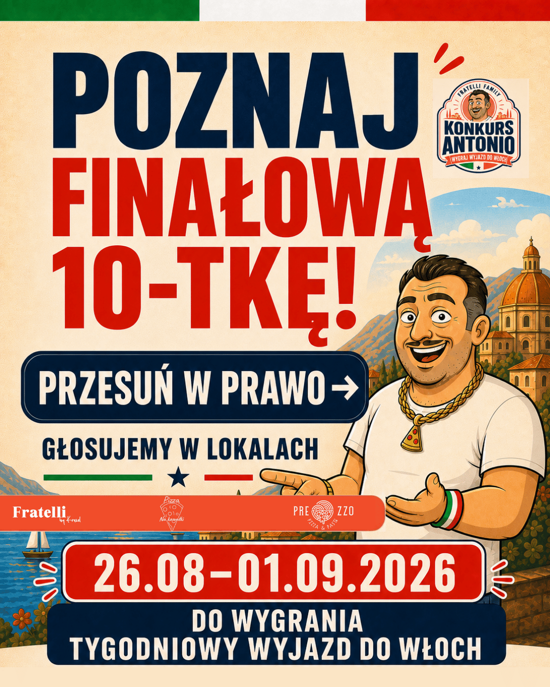 Poznaj finałową dziesiątkę Konkursu Antonio