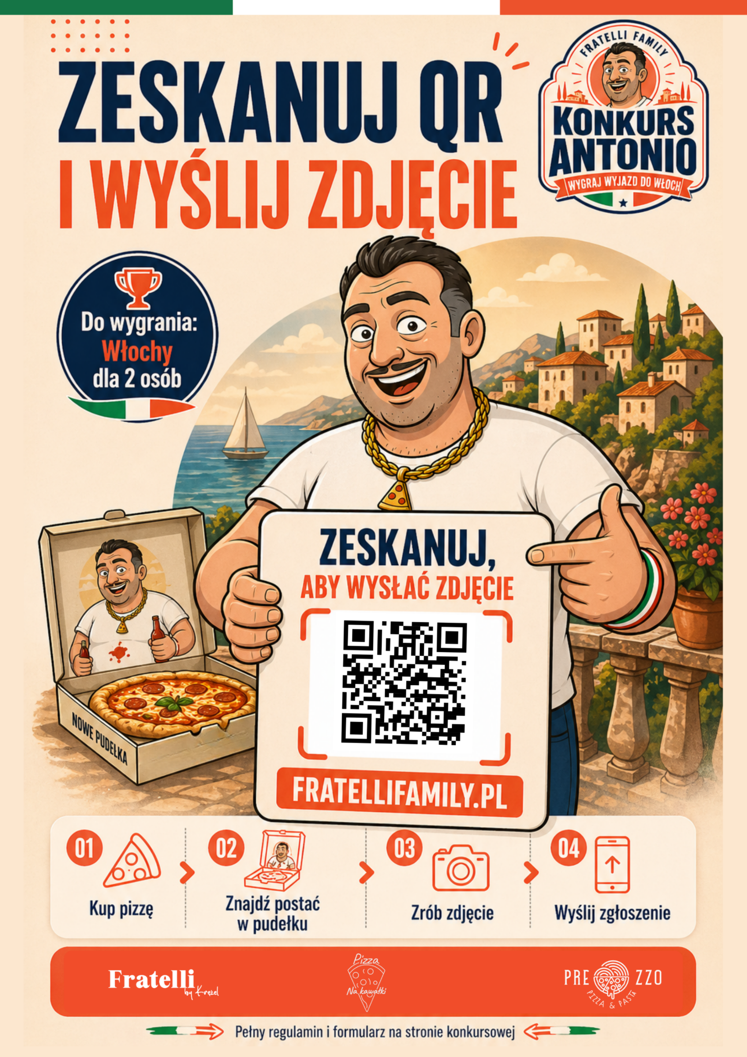 Wygraj Włochy dla 2 osób