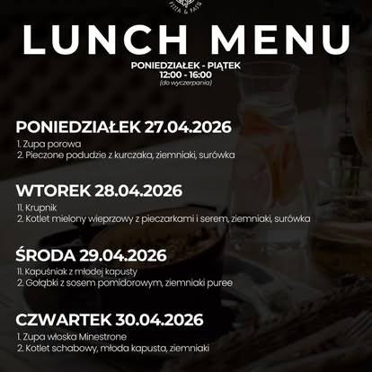 Lunch i zamówienia