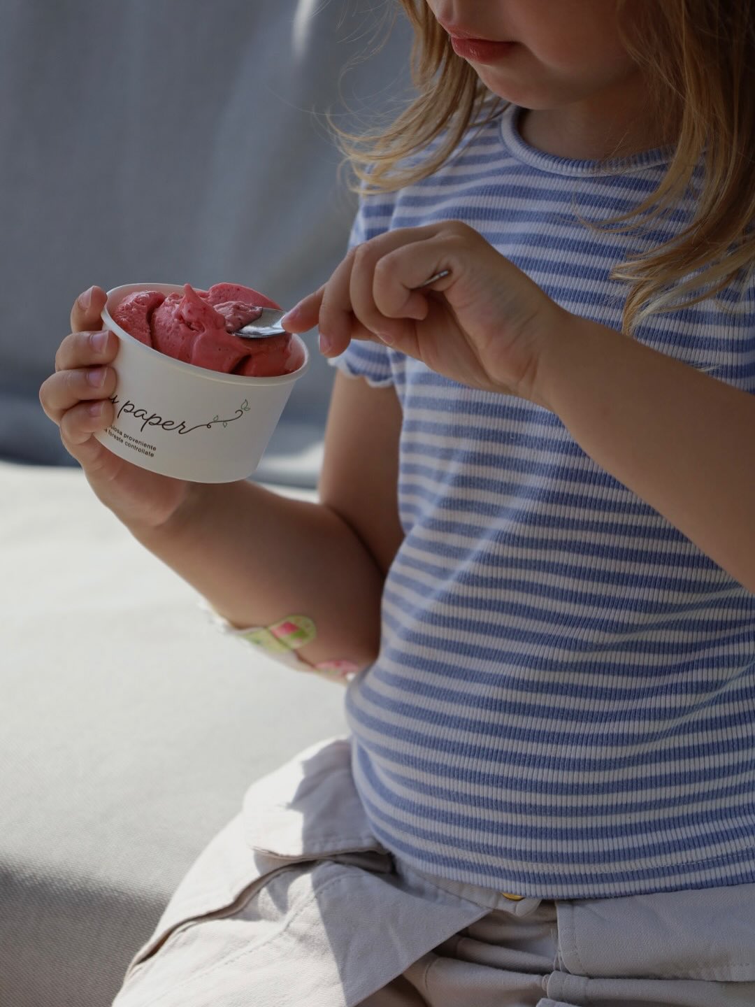 Słodka przerwa nad wodą