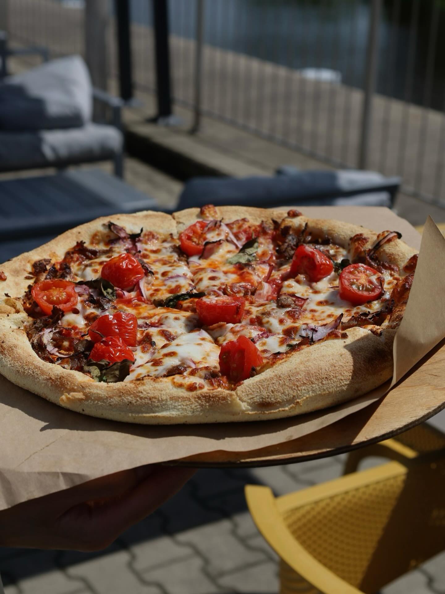 Gdy pogoda dopisuje, Marina robi resztę